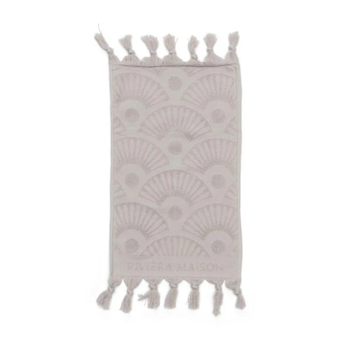RM Wave Guest Towel light sand 50x30