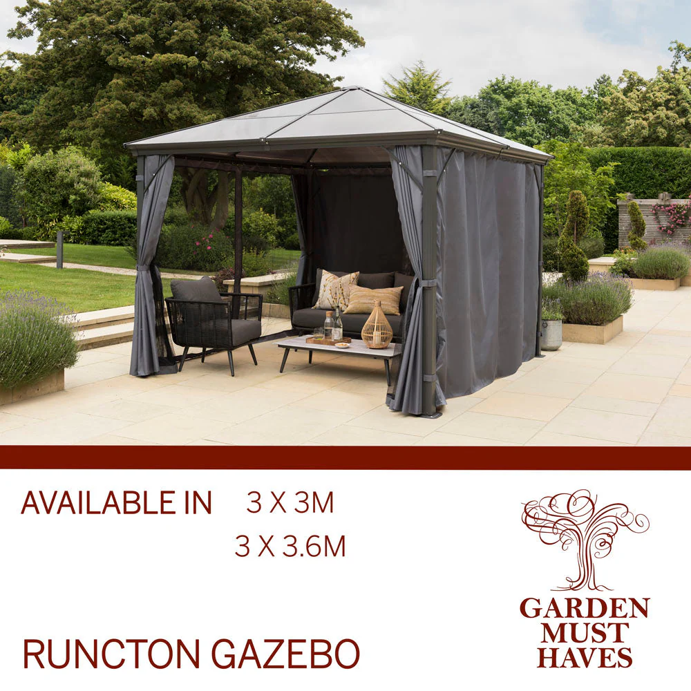 Runcton - 3.6m Polycarbonate Gazebo