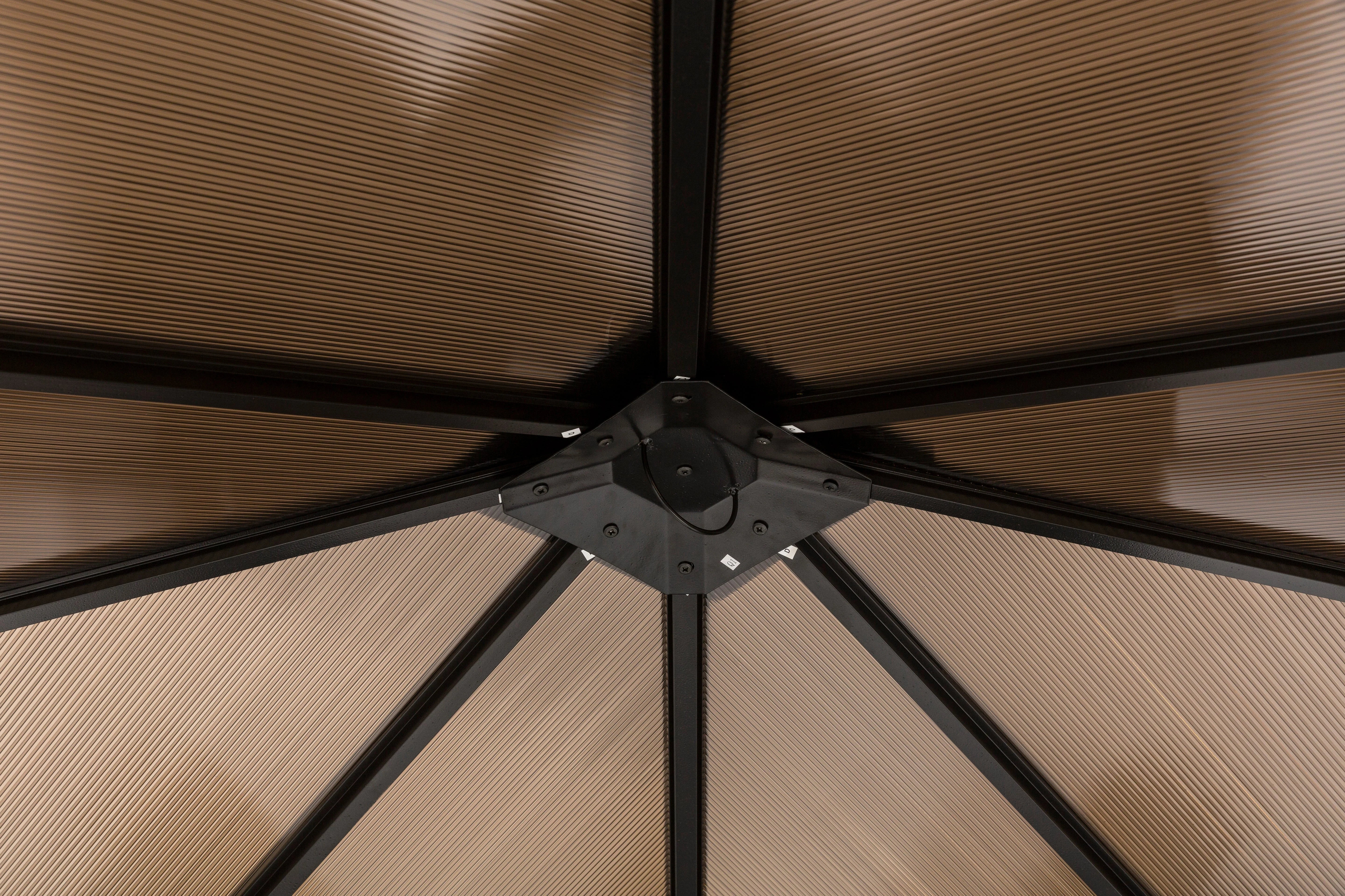 Runcton - 3 x 3m Polycarbonate Gazebo - Image 3