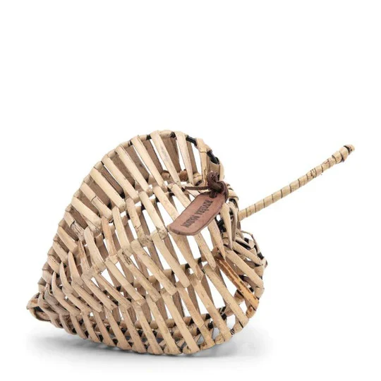 Rustic Rattan Chinese Lantern Decoration M