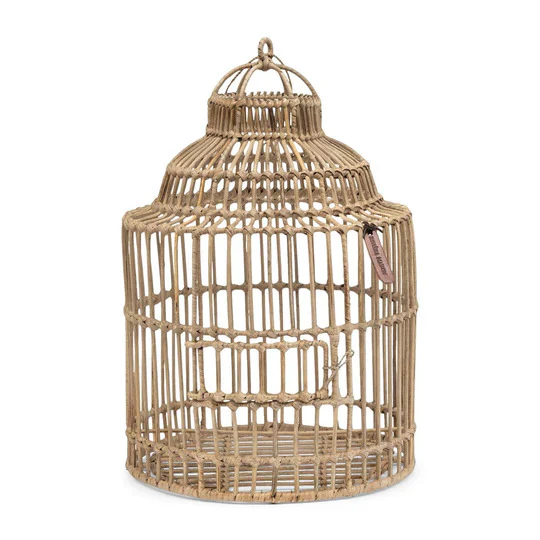 Rustic Rattan Decoration Birdhouse