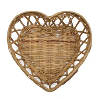 Rustic Rattan Lovely Bread Basket