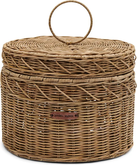 Rustic Rattan Nusa Dua Basket Low