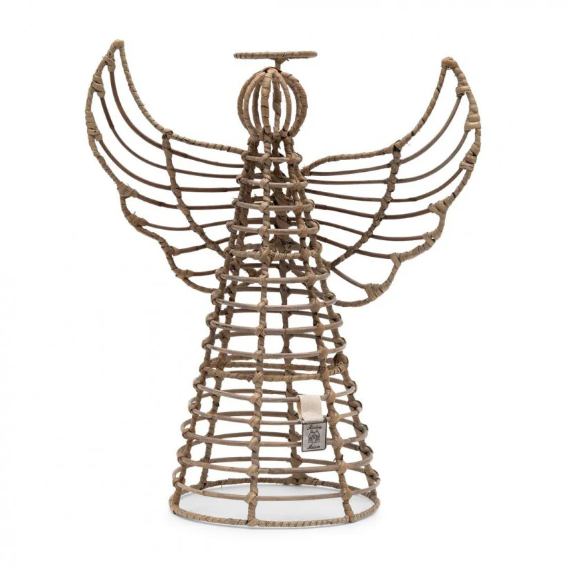 Rustic Rattan Pretty Angel
