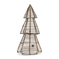 Rustic Rattan Pretty Christmas Tree L