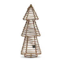 Rustic Rattan Pretty Christmas Tree M