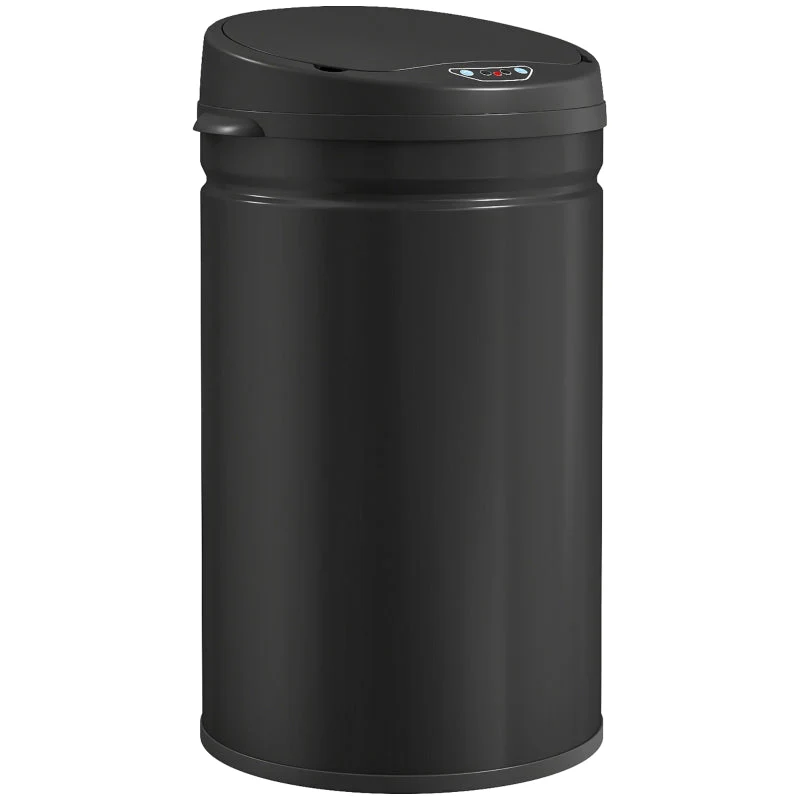 Sensor Waste Bin, 30L Touchless Soft-Close, Stainless Steel - Image 2