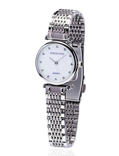 Silver Diamond Numeral Ladies Watch