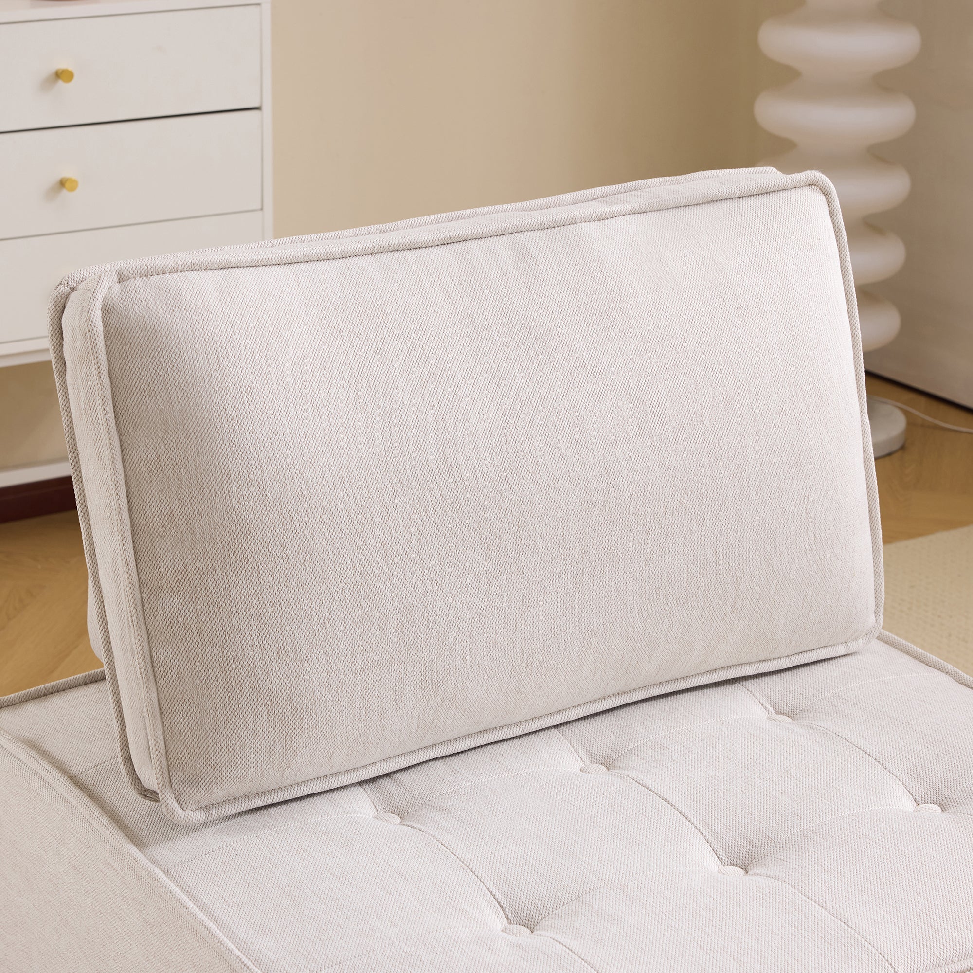Single Sofa, Small Seating Armchair Beanbag, for Living Room, Bedroom, Guest Room or Children's Room - Image 10