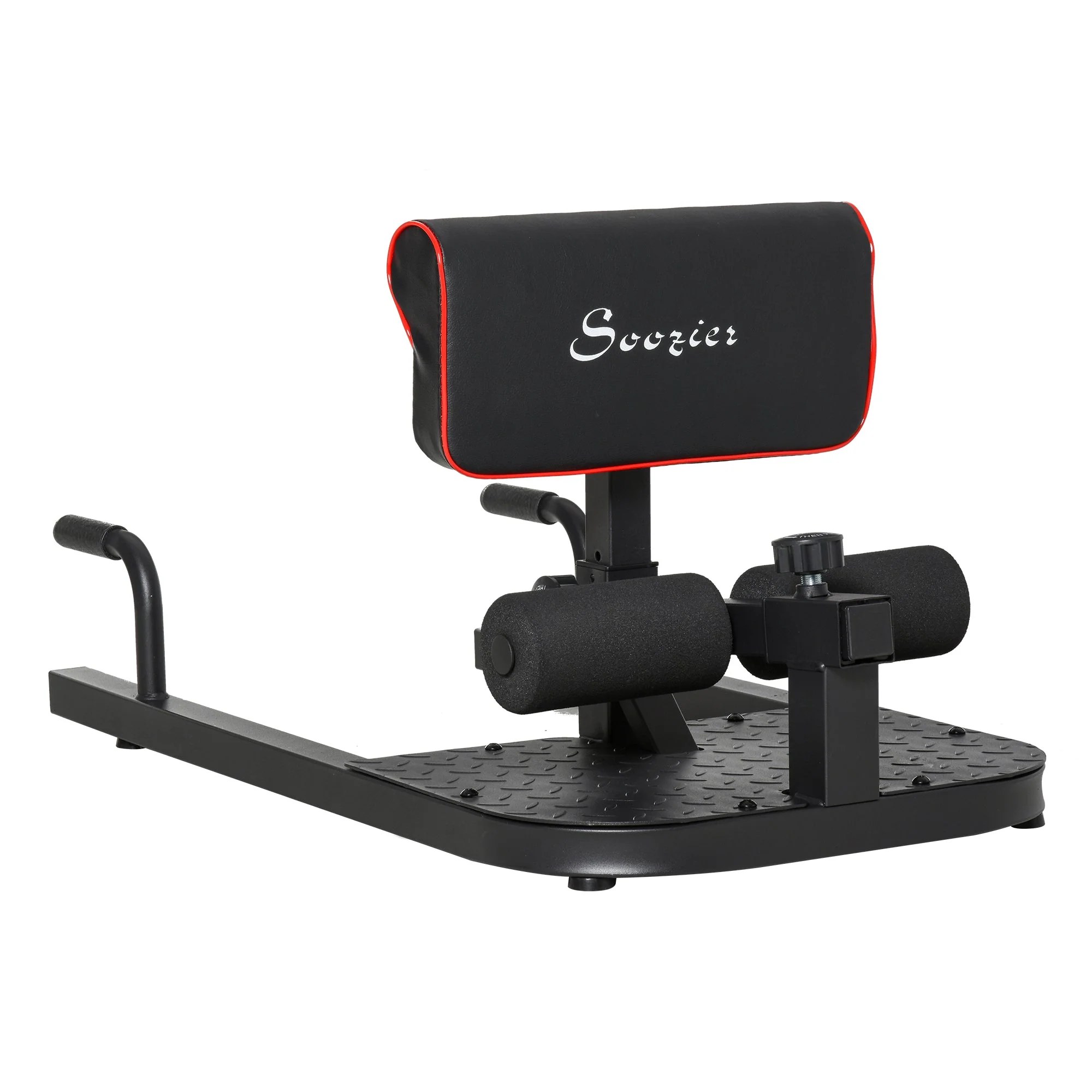 Sissy Squat Trainer, 3-in-1 Adjustable, Steel Black - Image 2