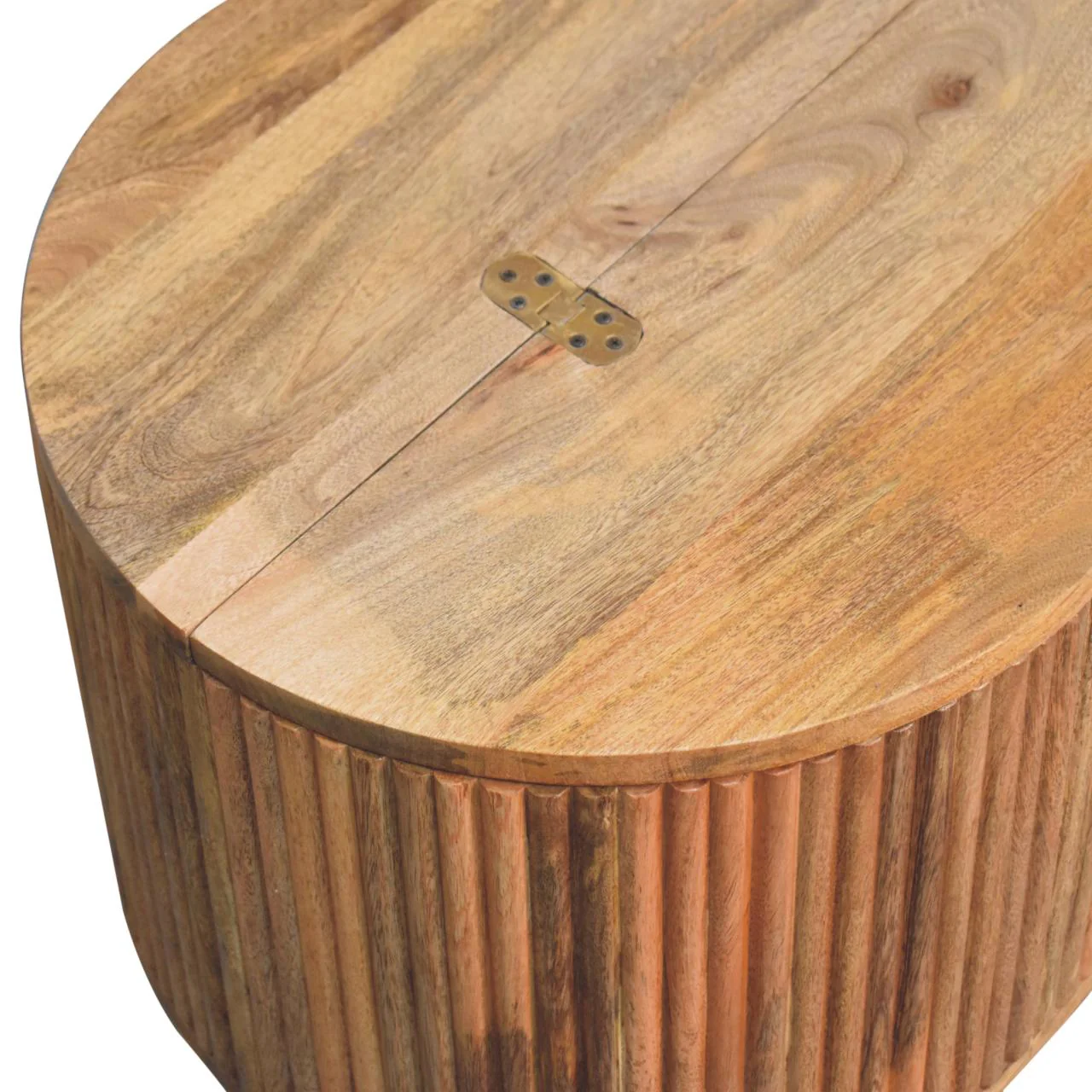 Soba Ball Lid-up Coffee Table, Solid Mango Wood - Image 7