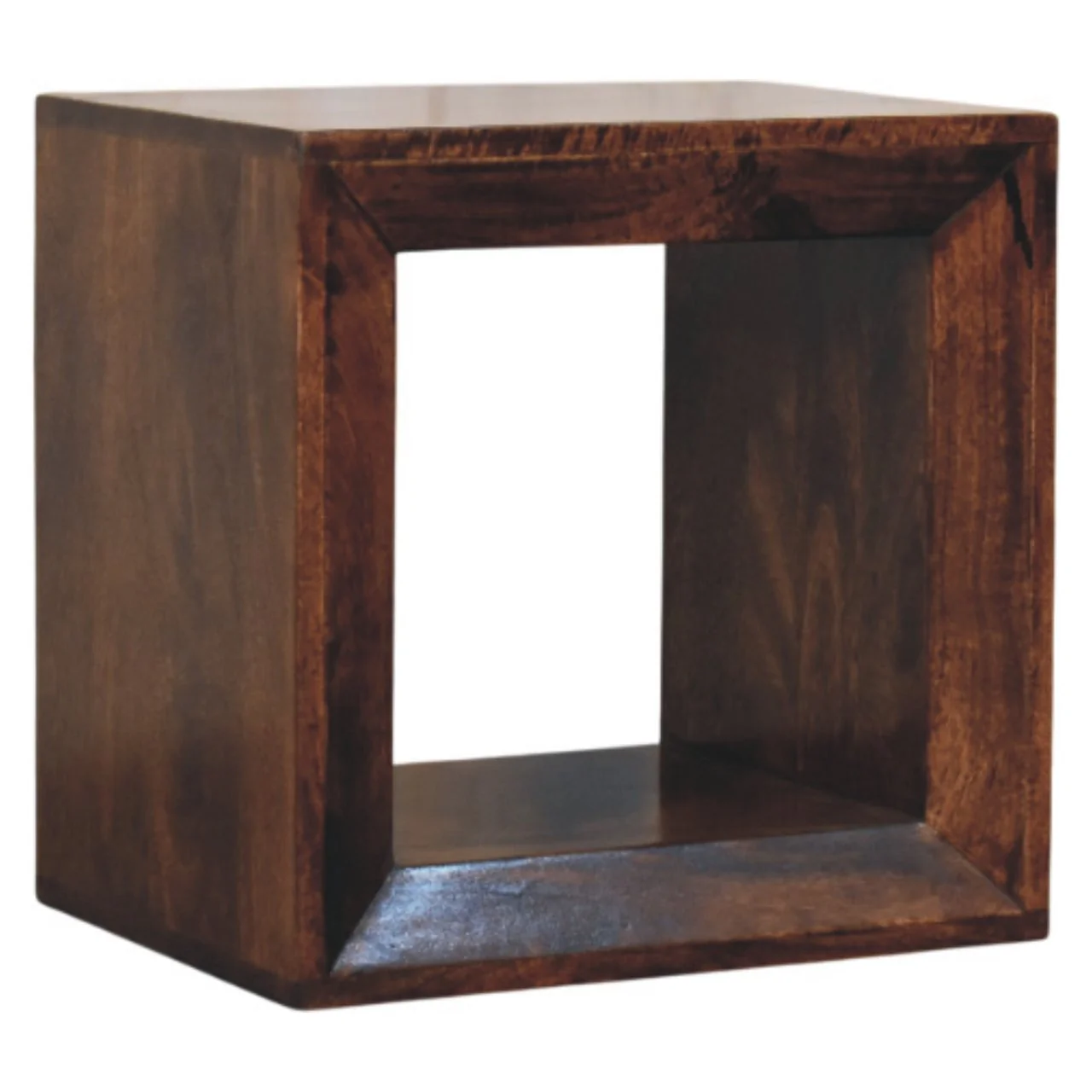 Solis Open Side Table California Walnut - Image 4