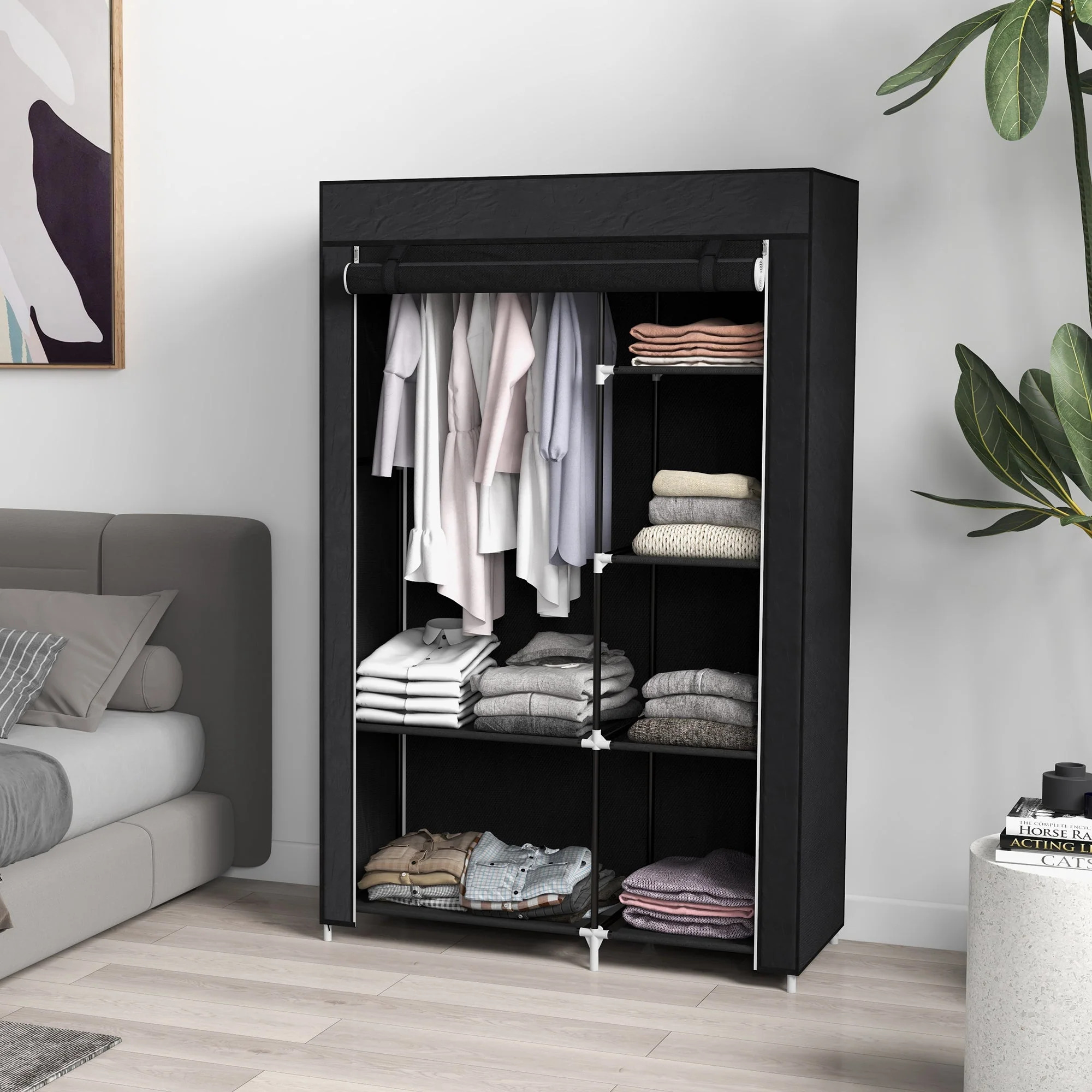 Single pink bed with storage - Image 81