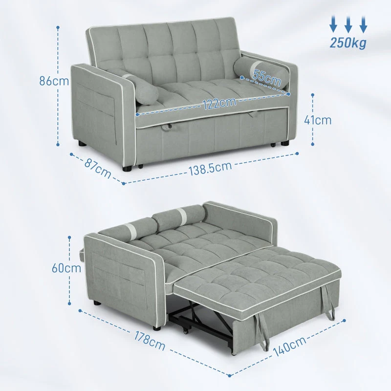 Single pink bed with storage - Image 90