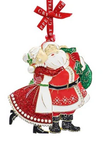 Sparkle Mr & Mrs Claus Decoration