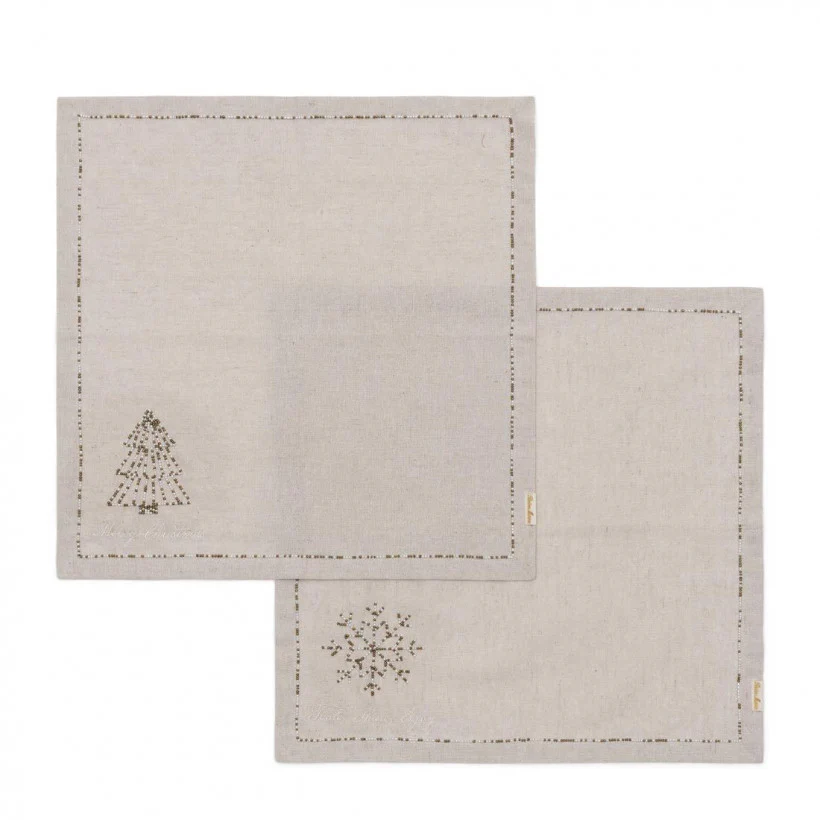 Sparkling Christmas Napkin 2 pieces