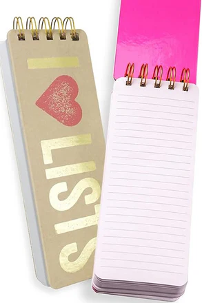 Spiral Memo Pad - I Love Lists