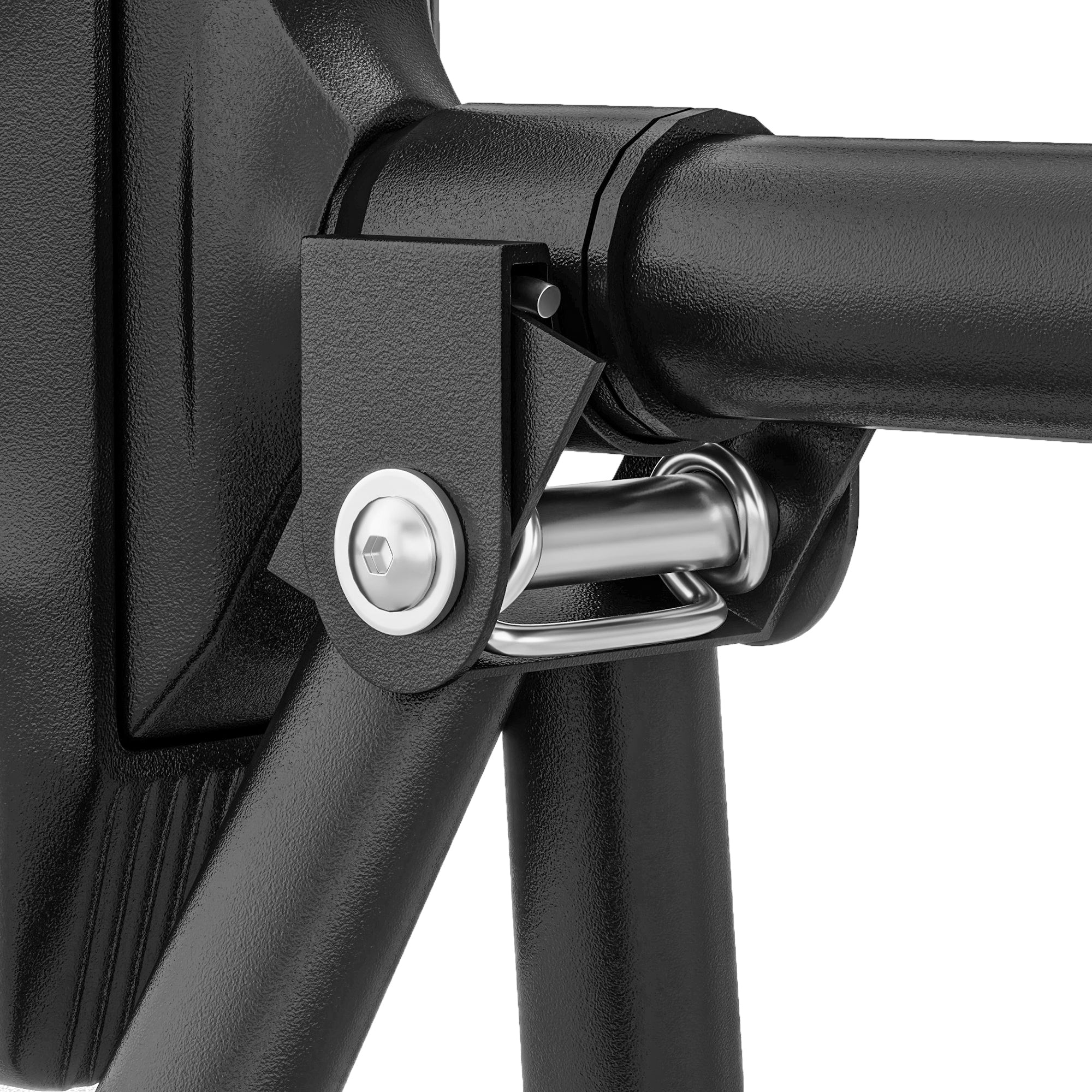 SPORTNOW pull-up bar adjustable for door frames, 225 kg load, black - Image 7