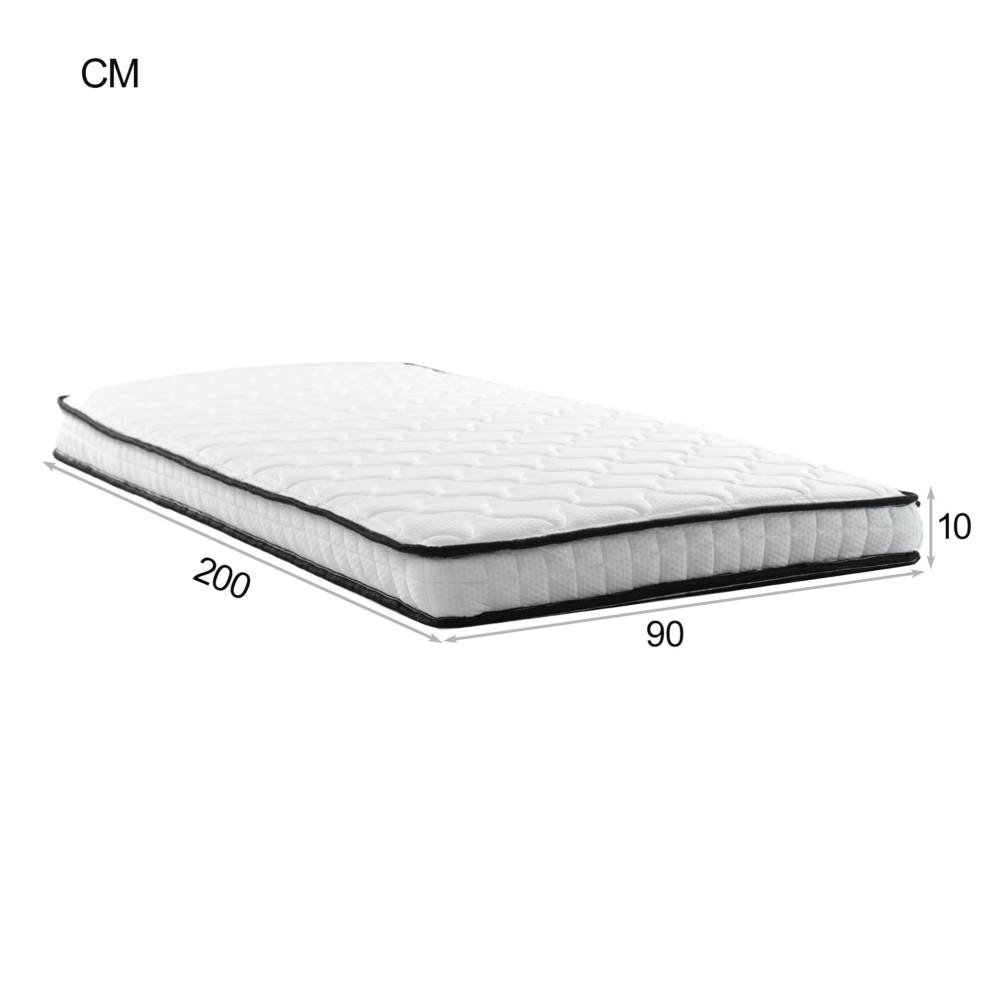 Spring Mattress H3 10cm Lumbar Support Rolled - Image 9