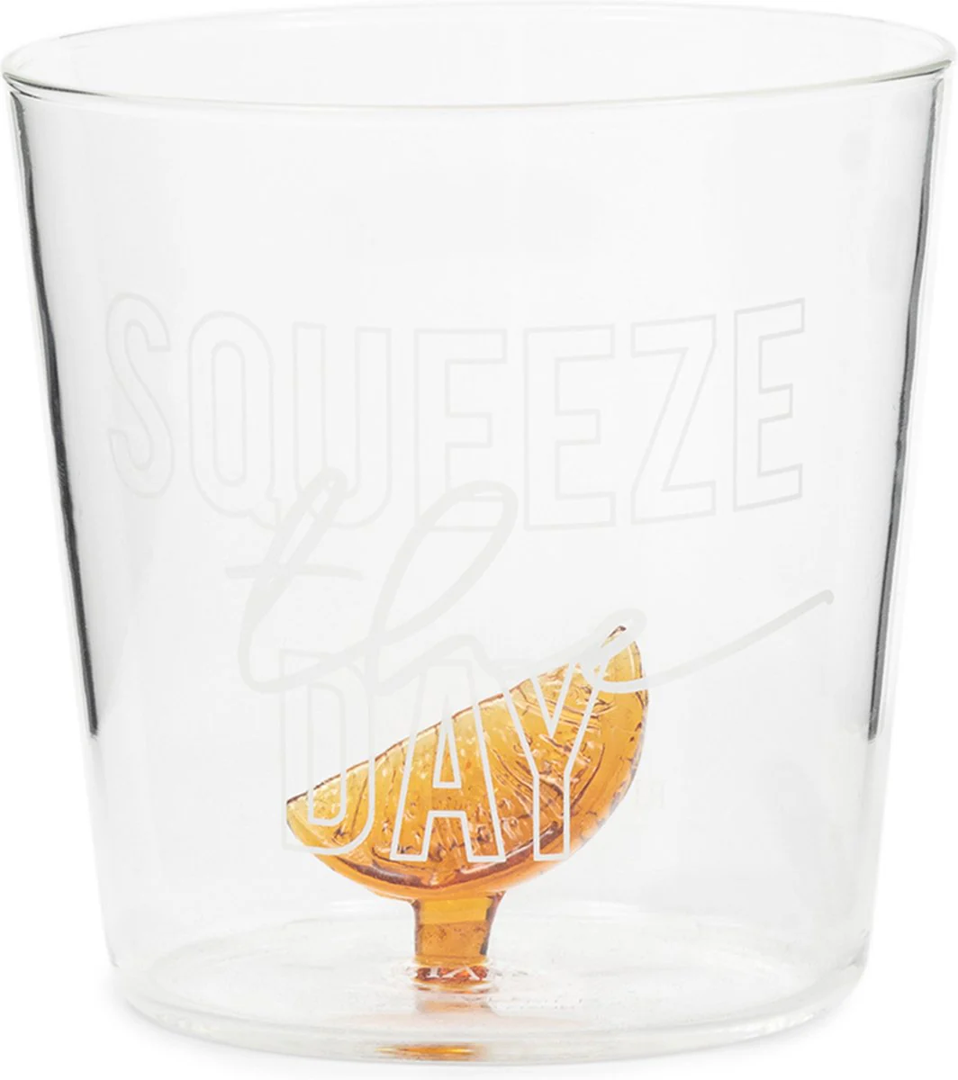 Squeeze The Day Glass
