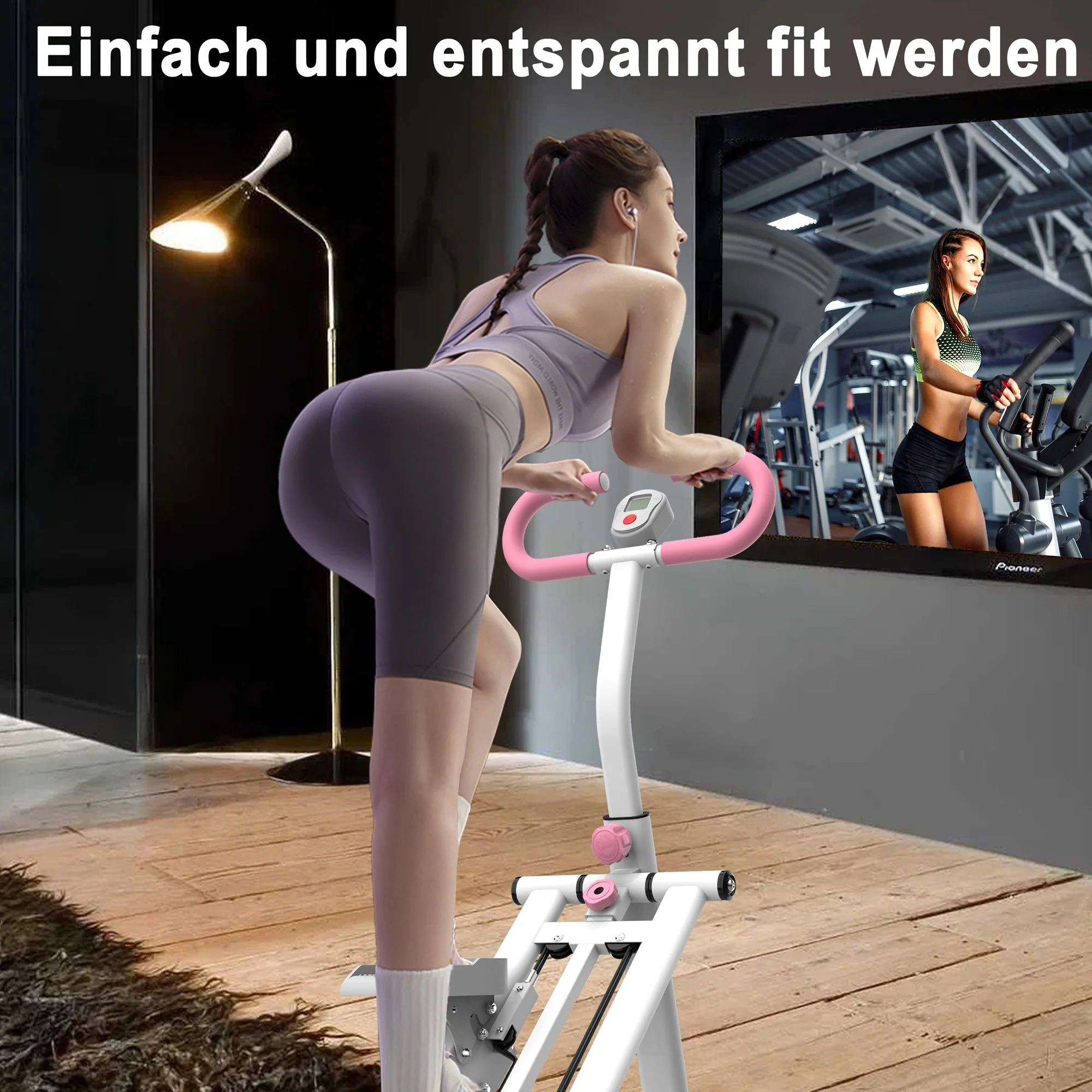 Stair Stepper Adjustable Resistance Home Gym Equipment - Image 4