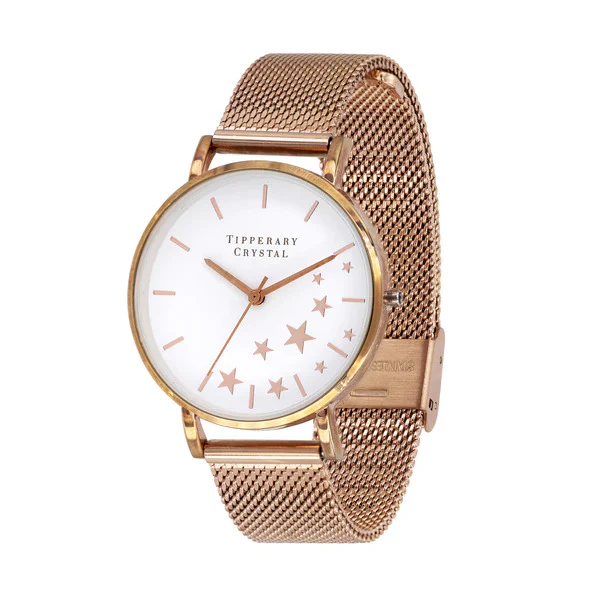 Stars Rose Gold Watch