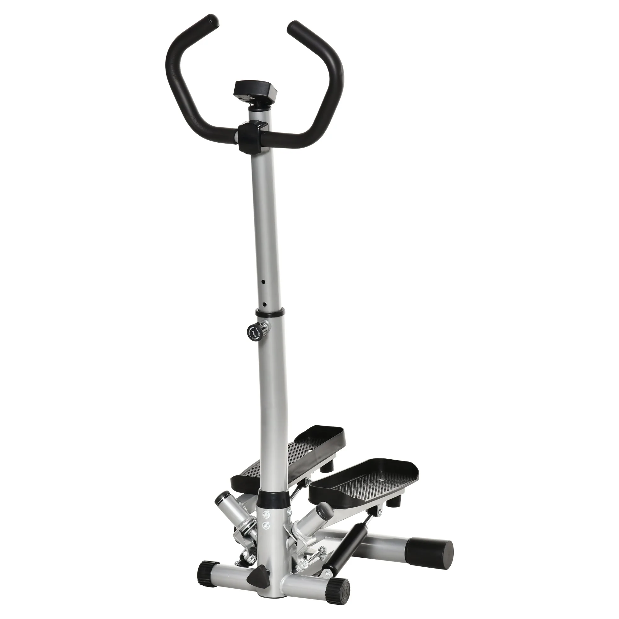Stepper Exercise Bike with Handlebar, LCD Screen, Adjustable Speed - Image 2