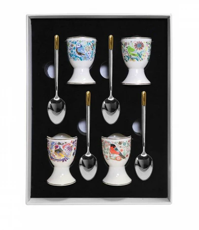 TC Birdy Egg Cup & Spoon Set