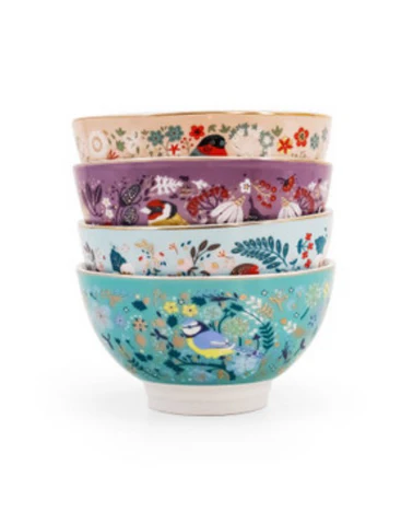 TC Birdy Set/4 Bowls