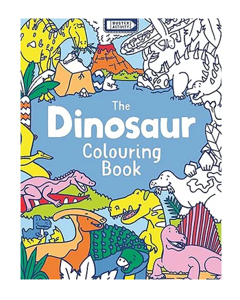 The Dinosaur Colouring Book