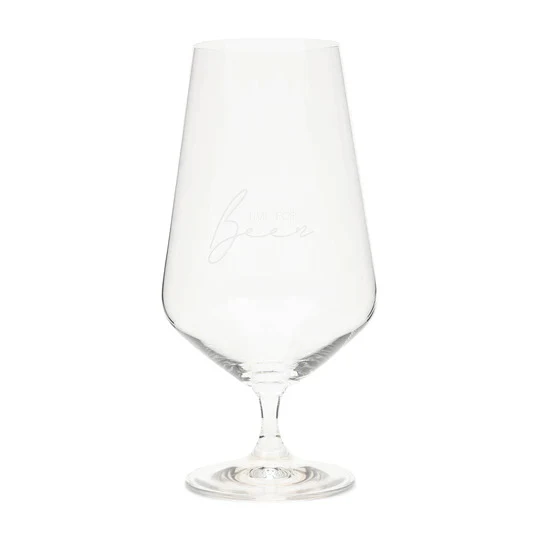 Time For Beer Glass