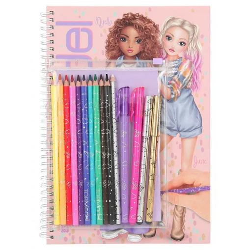 TopModel Colouring Book