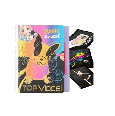 TopModel Magic Scratch Book