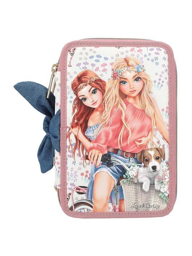 TopModel Triple Pencil Case - Velo Fleur