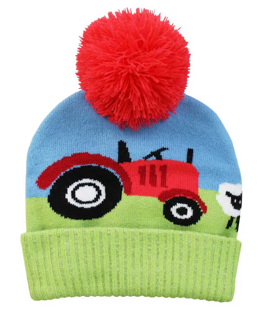 Tractor Knitted Hat