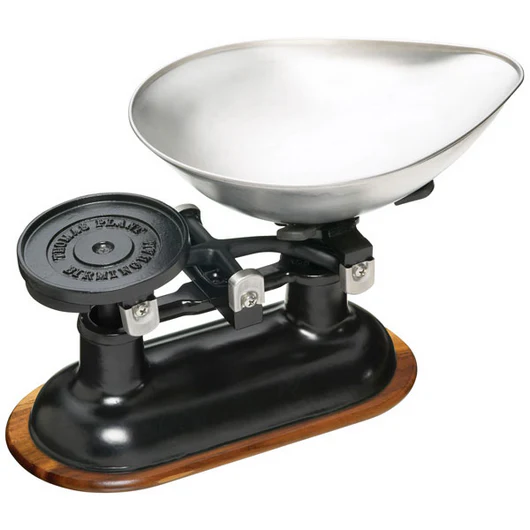 Traditional Scale Cast Iron Black