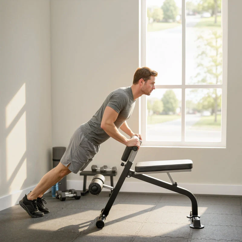 Training Bench Steel Frame - Black - Image 7