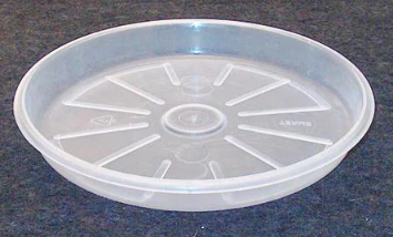Transparent Saucer 24cm