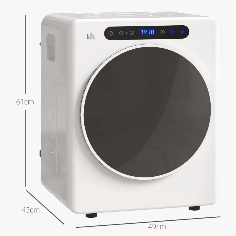 Tumble Dryer, 6 Programs, 4kg Capacity, White - Image 3