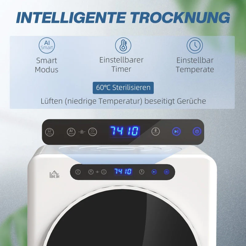 Tumble Dryer, 6 Programs, 4kg Capacity, White - Image 4