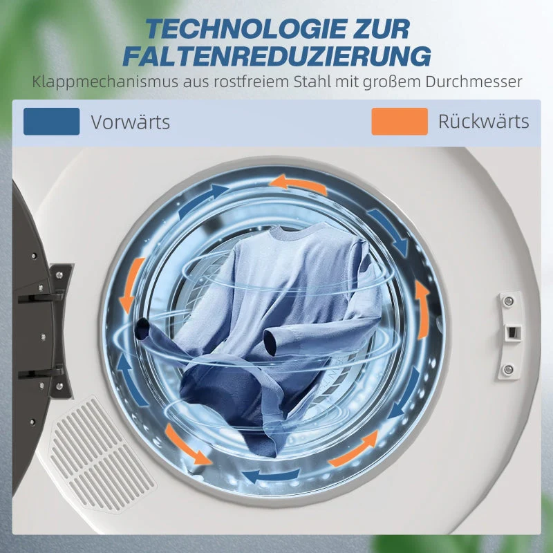 Tumble Dryer, 6 Programs, 4kg Capacity, White - Image 6