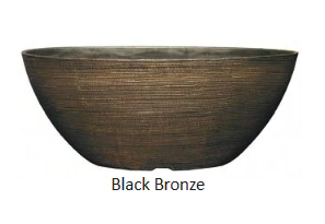 Urbana Bowl 38cm - Black/Bronze