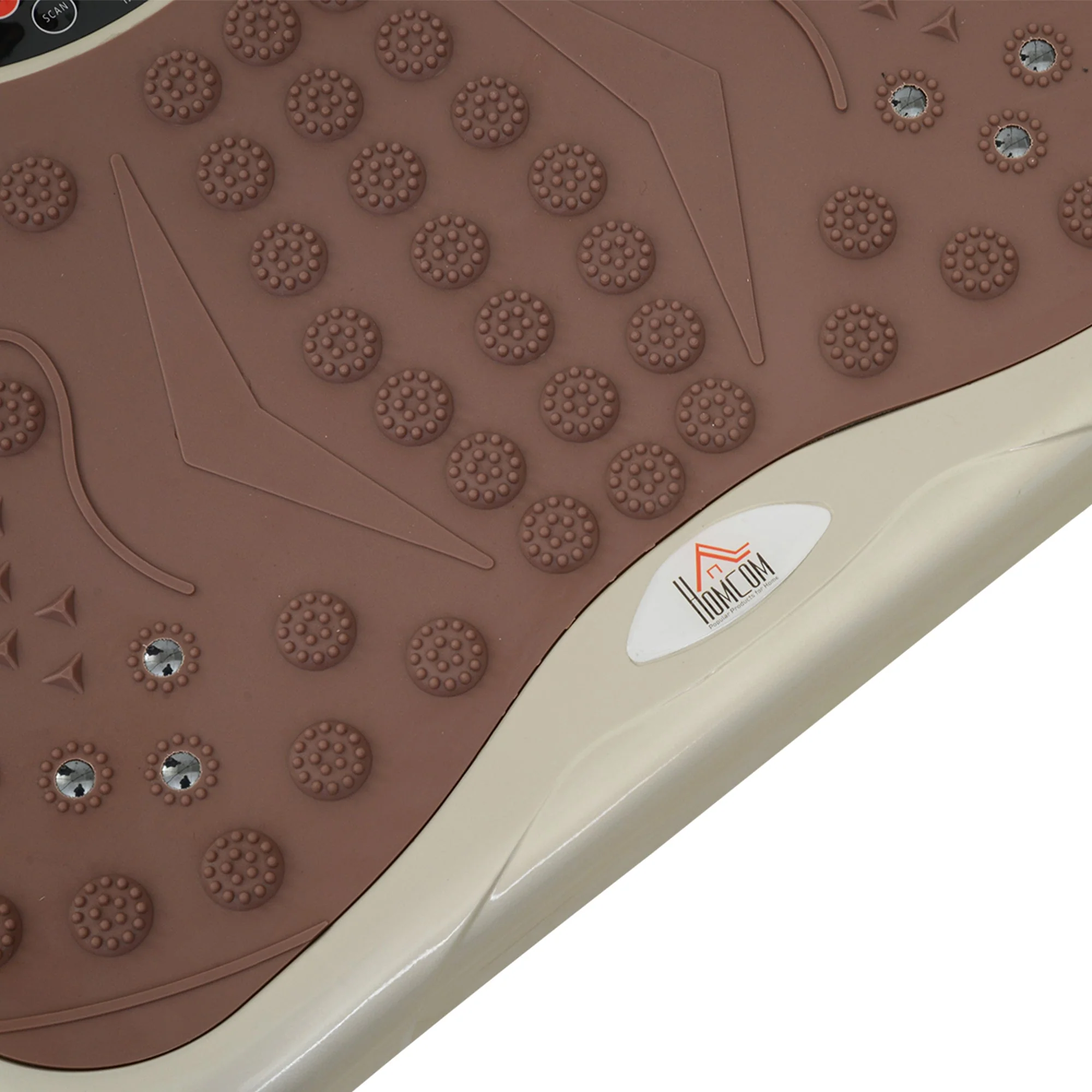 Vibration Plate Fitness Trainer with LED Display, USB Speaker, Training Bands, Remote Control - Image 7