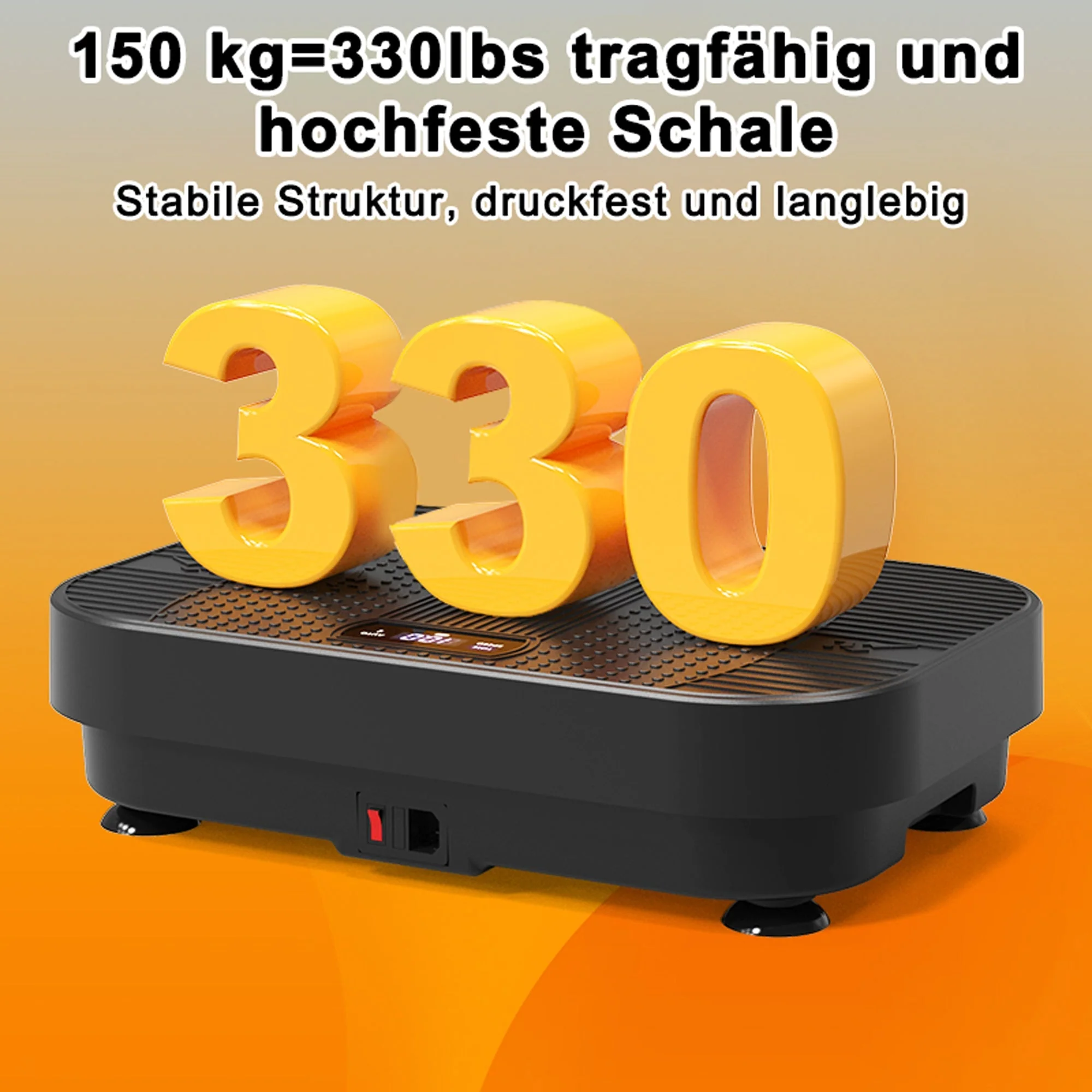 Vibration Plate Full Body Workout Fitness Platform with BT Music, Home Gym Device - Image 5