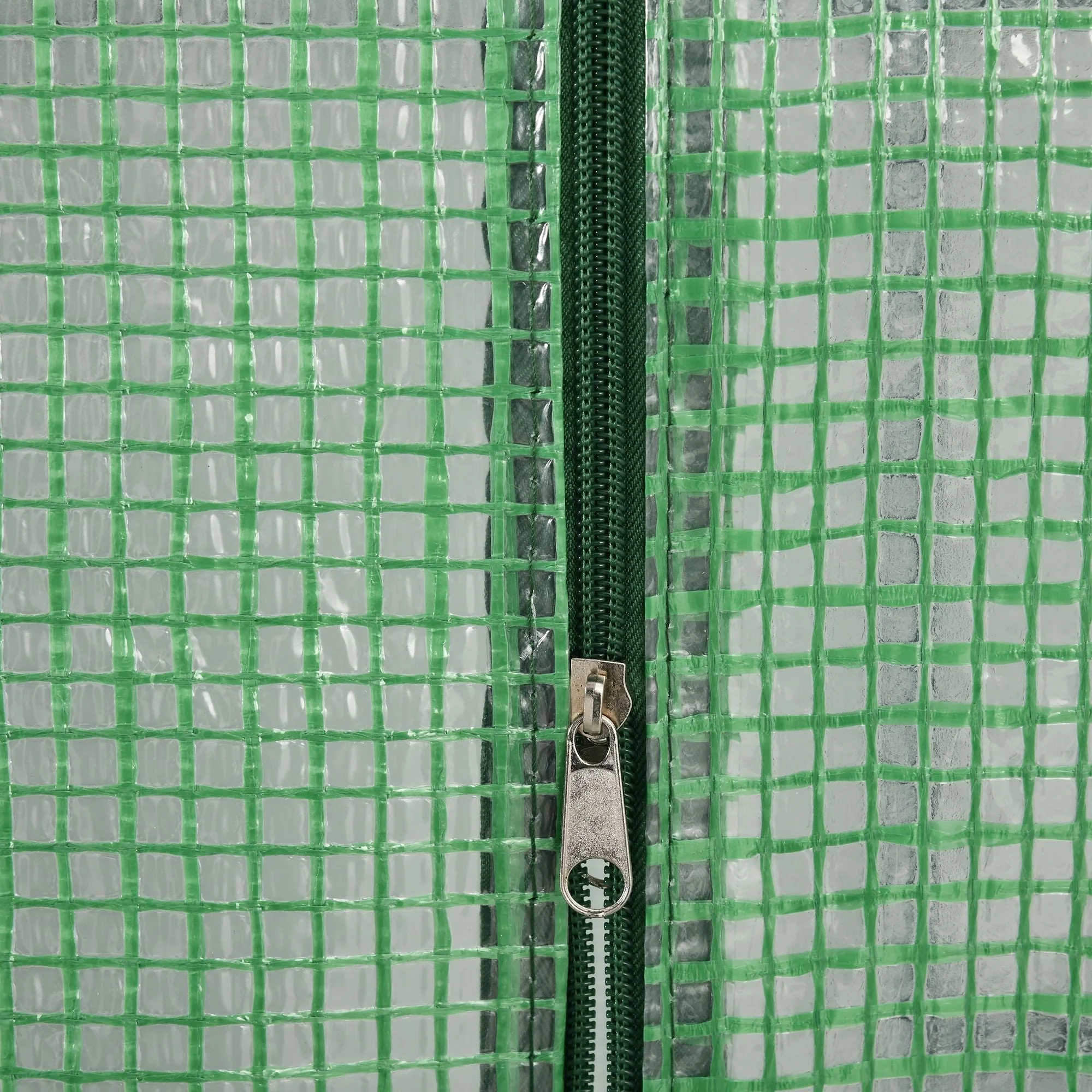 Walk-in Greenhouse, 8 Shelves for Tomatoes Optimal Plant Care, Steel & PE Plastic, Green - Image 8