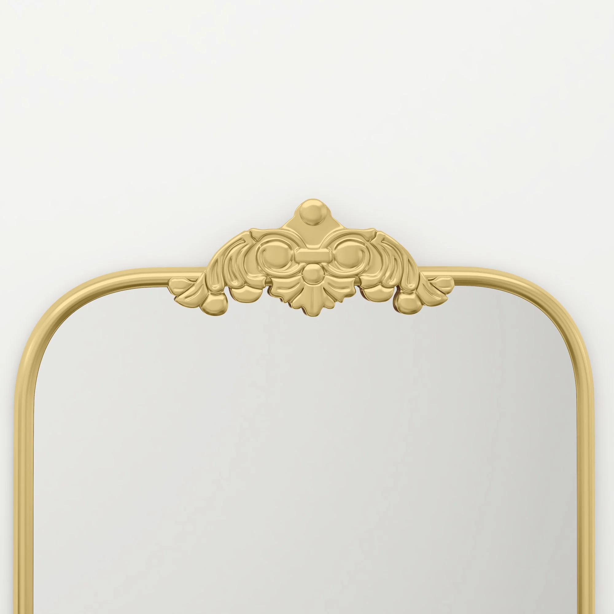 Wall Mirror Baroque Style Decorative Metal Frame 60x87cm, Gold - Image 7