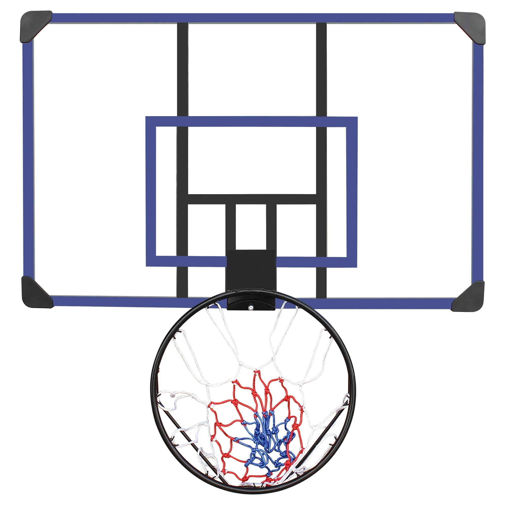 Wall Mounted Basketball Hoop, Adjustable Height Shatterproof Heavy-Duty Steel - Image 3