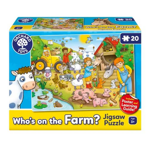Whos On The Farm Puzzle