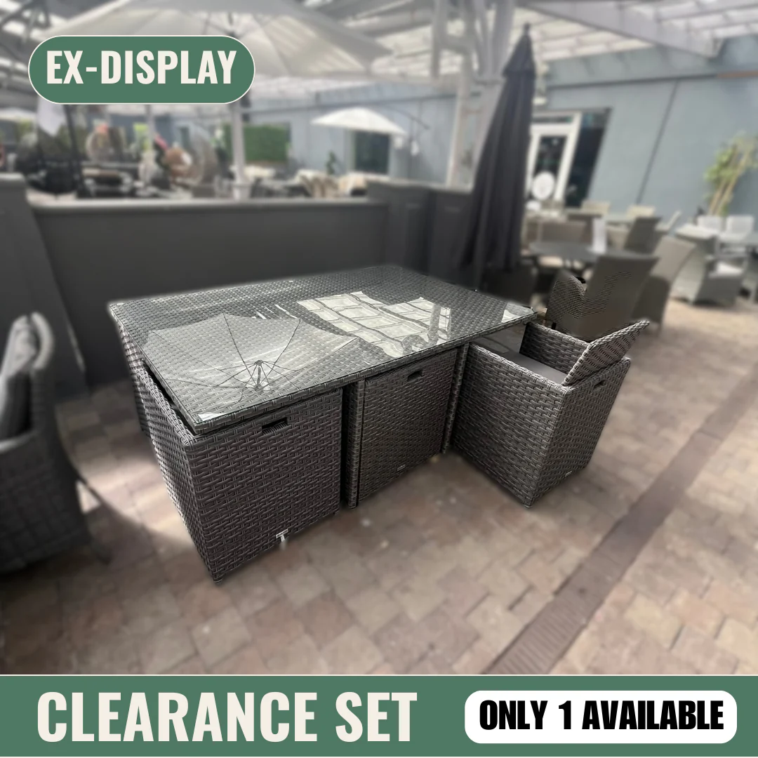 Willow 6 Seater Cube Set - Clearance