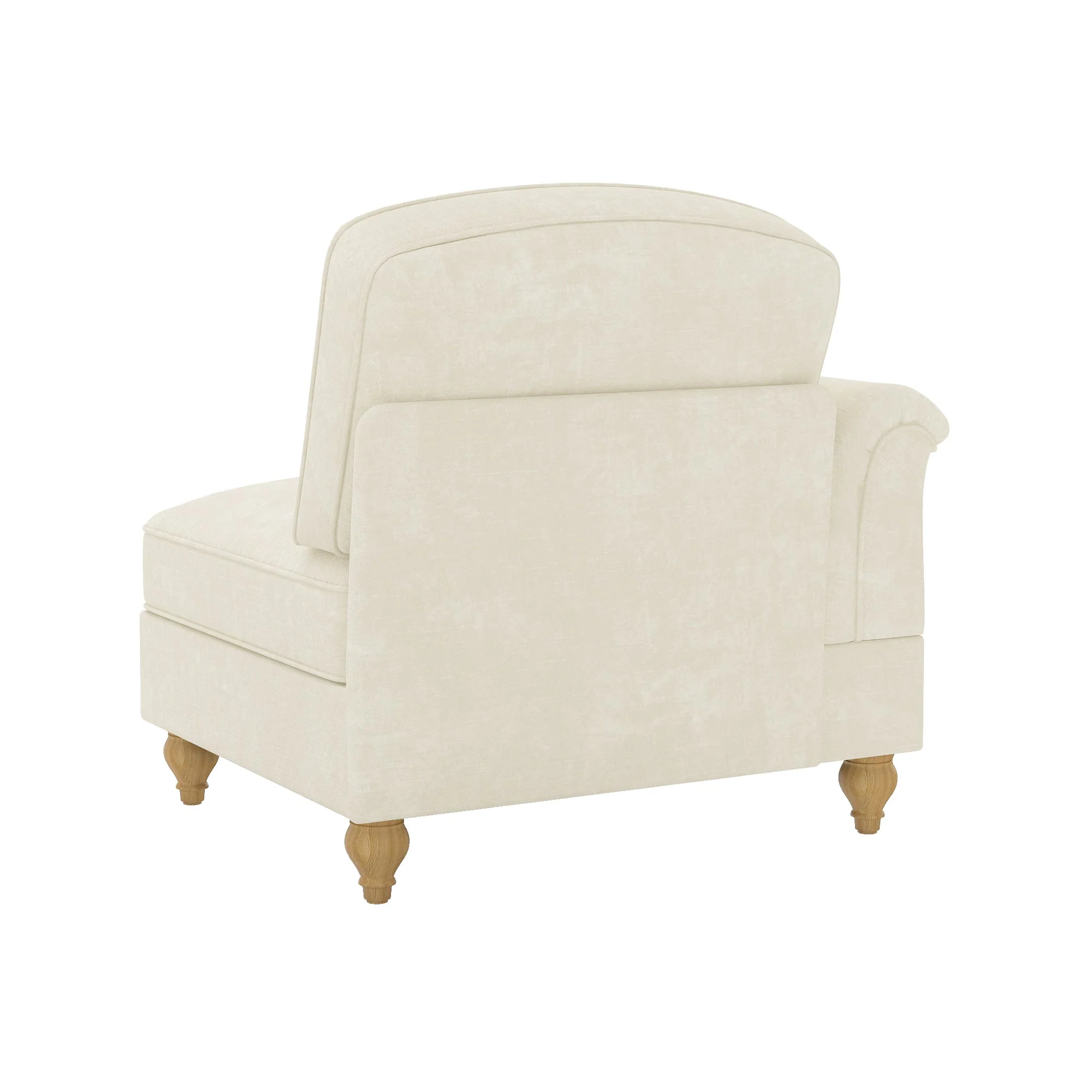 Windsor Sofa LSF 1 Cushion Chenille White - Image 7
